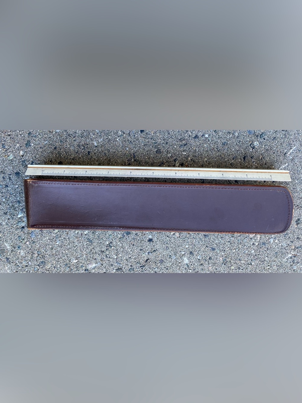 1940s/50s Hughes-Owens Model 1771 Engineering Slide Ruler with Leather Case - Picture 6 of 9